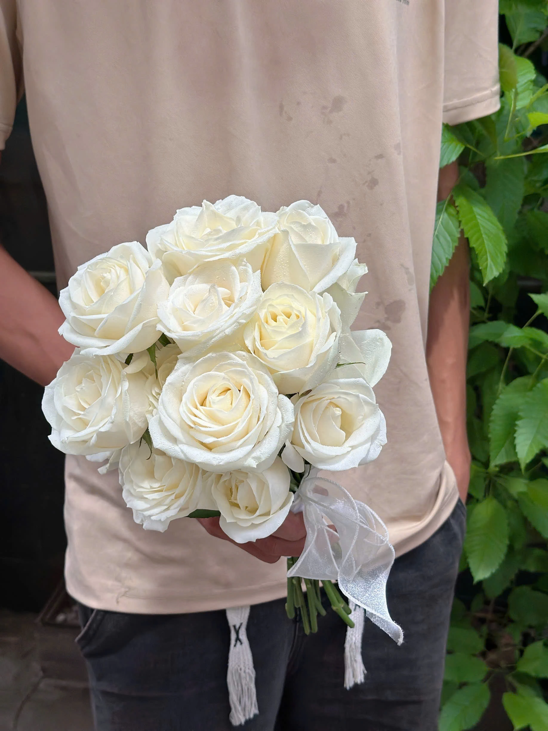 Bó Hoa Cưới "Thanh Khiết Tình Yêu" 🕊️ - Hồng Trắng & Tím Mơ Màng