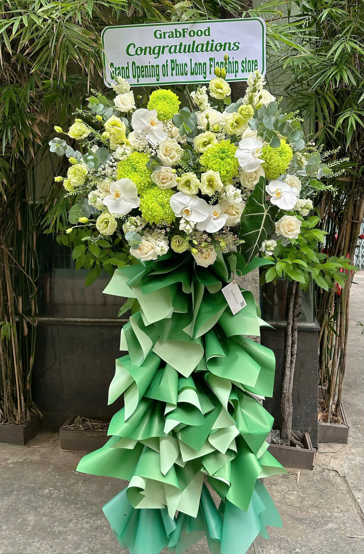  Kệ Hoa Chúc Mừng "Thịnh Vượng An Khang" 🌿 - Tôn vinh Lễ Khai Trương