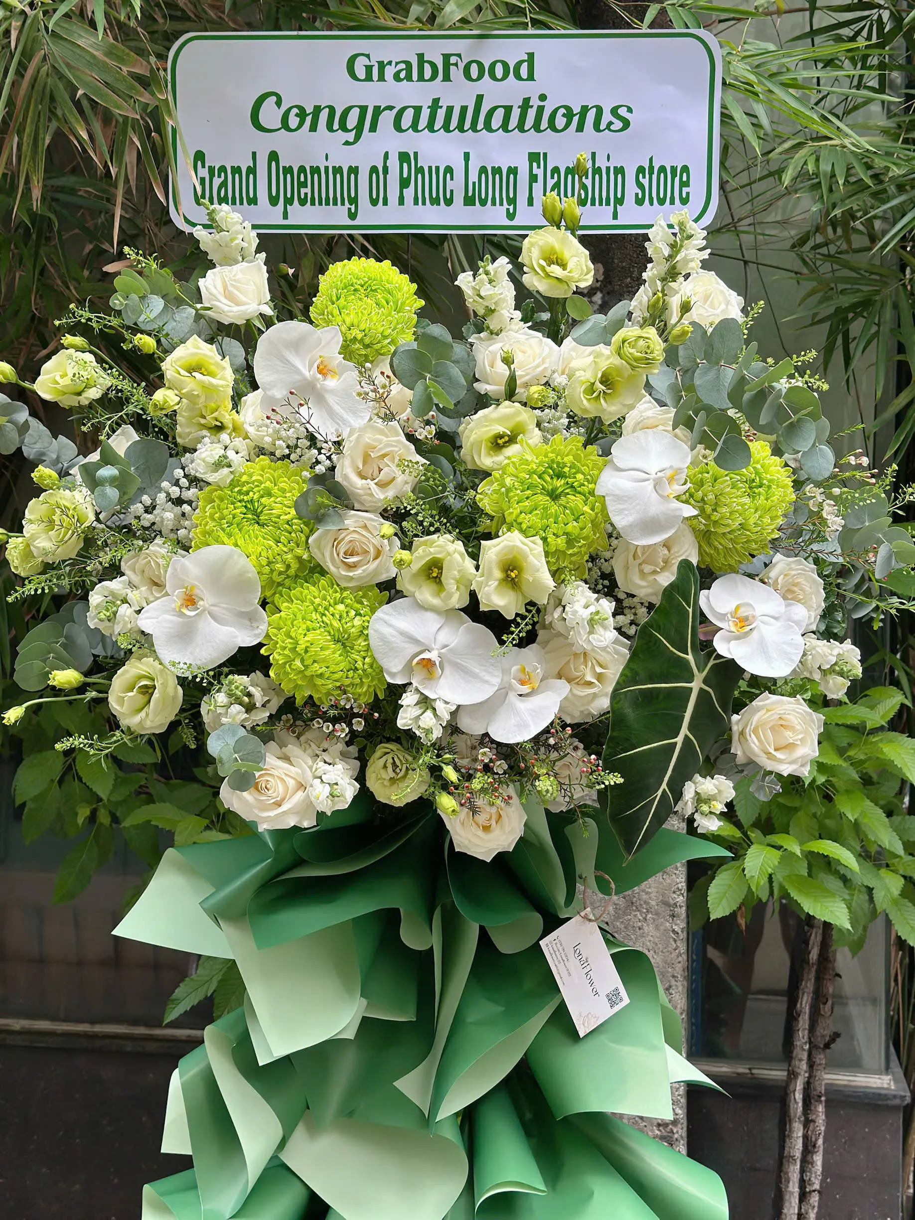  Kệ Hoa Chúc Mừng "Thịnh Vượng An Khang" 🌿 - Tôn vinh Lễ Khai Trương