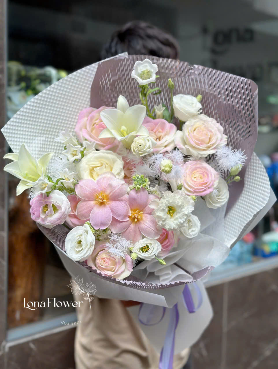 Bó Hoa "Vườn Thần Tiên" Ngọt Ngào & Tinh Khôi 🌸🌷⚜️