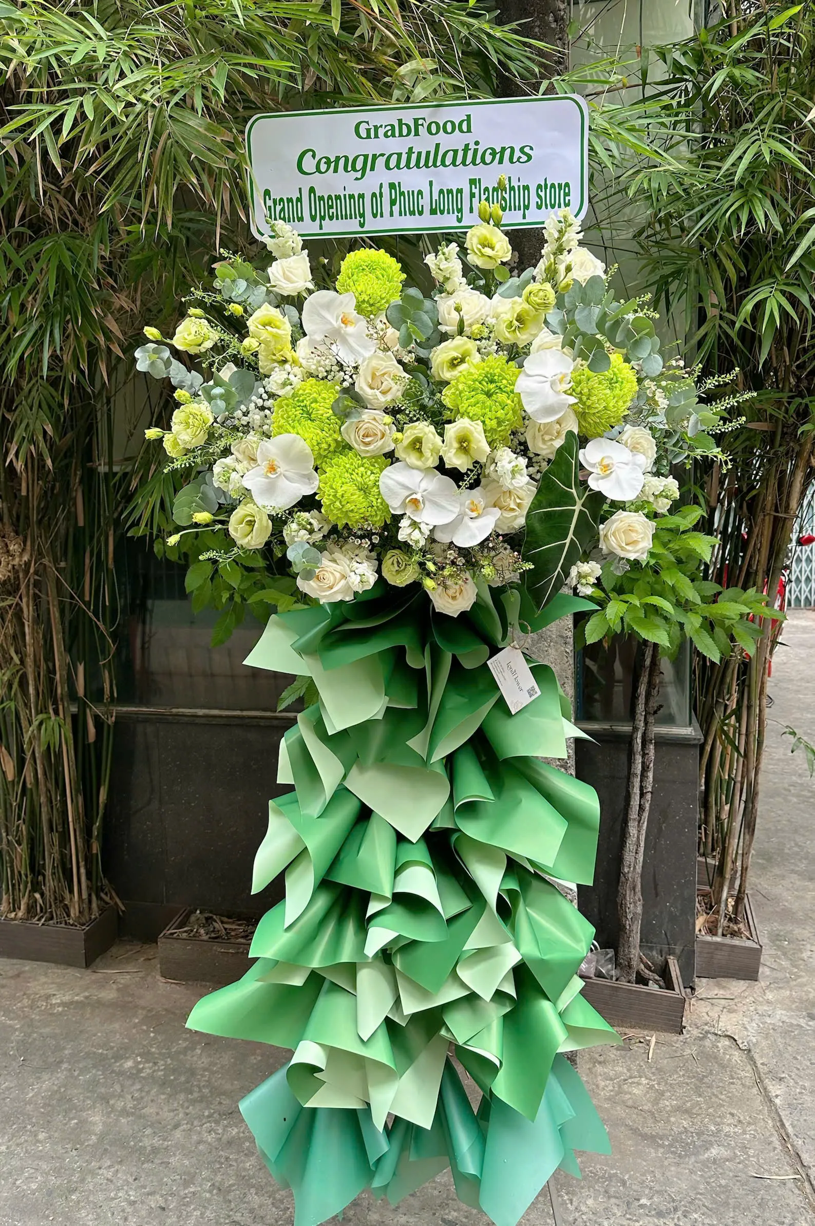  Kệ Hoa Chúc Mừng "Thịnh Vượng An Khang" 🌿 - Tôn vinh Lễ Khai Trương