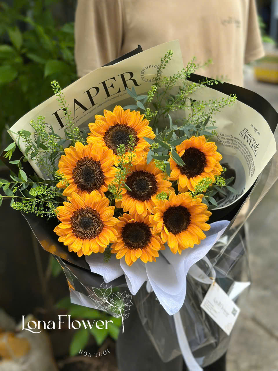 Bó Hoa Hướng Dương "Nắng Vàng Hy Vọng" 🌻 - Năng Lượng Tích Cực Bất Tận