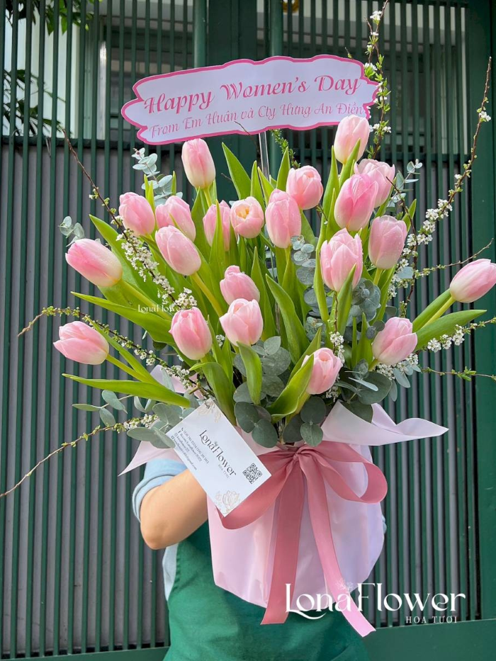 Box Hoa Tulip Hà Lan
