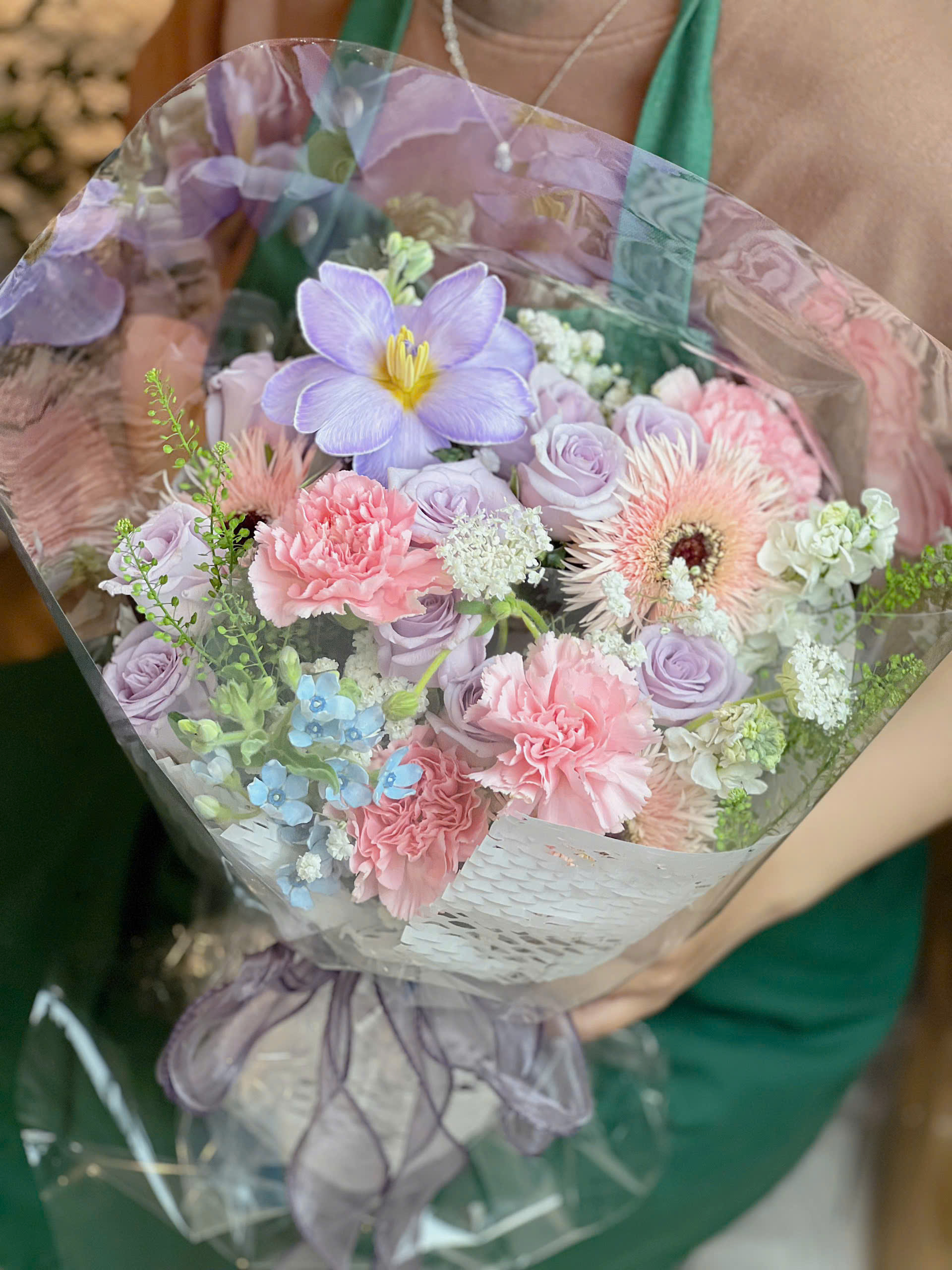 Bó Hoa Hồng Mix Cẩm Chướng & Tulip